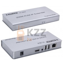 Удлинитель HDMI Extender RJ45 200м KVM