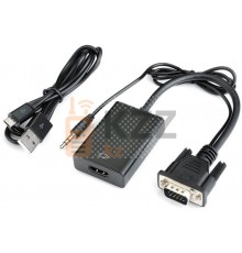 Переходник VGA+Audio в HDMI