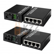 Медиаконвертер 10/100/1000 Mbps