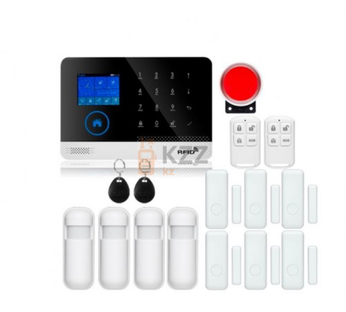 Домашняя GSM WiFi сигнализация Tuya PG-104