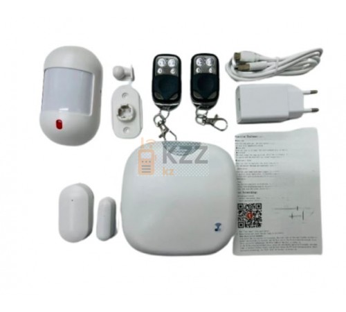 Домашняя GSM/4G+WIFI сигнализация Tuya W100