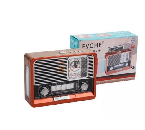 Портативный bluetooth радиоприемник EVCHE EC-2113BTS
