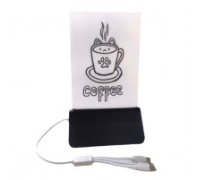 Портативный аккумулятор Power Bank Menu 10000 мАч