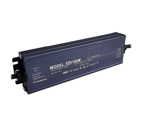 Блок питания IP67 12V 100W