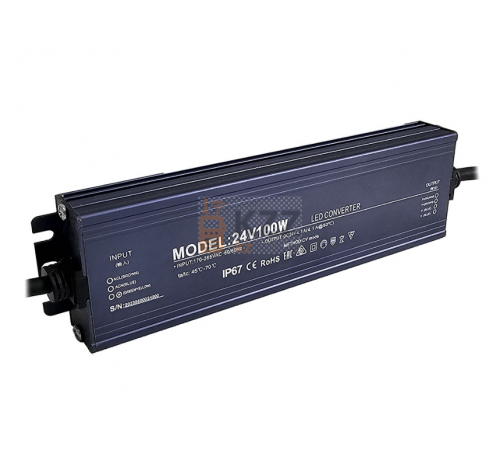 Блок питания IP67 24V 100W