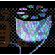 Дюралайт 2-жильный 1 Вт/м 8 мм 17 диодов/м (бухта 100 м) RGB
