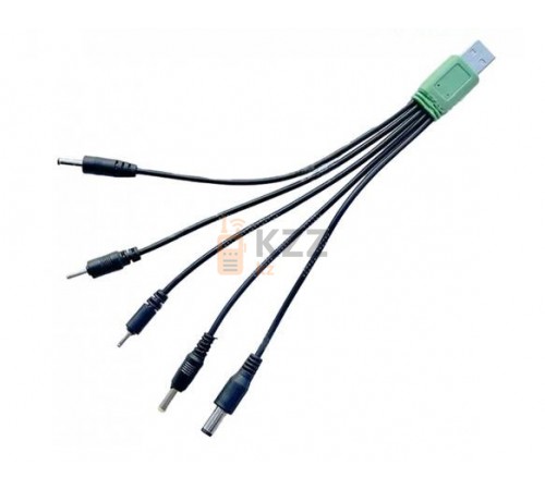 USB кабель с круглыми разъемами для зарядки 5IN1 USB кабель с круглыми разъемами для зарядки 5IN1