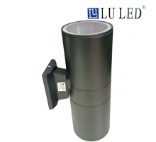 Фасадный светильник LU LED 30 см (черный) с цоколем E27