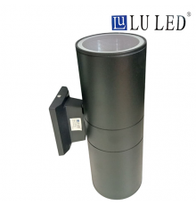 Фасадный светильник LU LED 30 см (черный) с цоколем E27