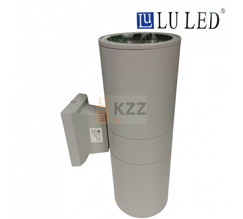 Фасадный светильник LU LED (серый) 30см с цоколем E27