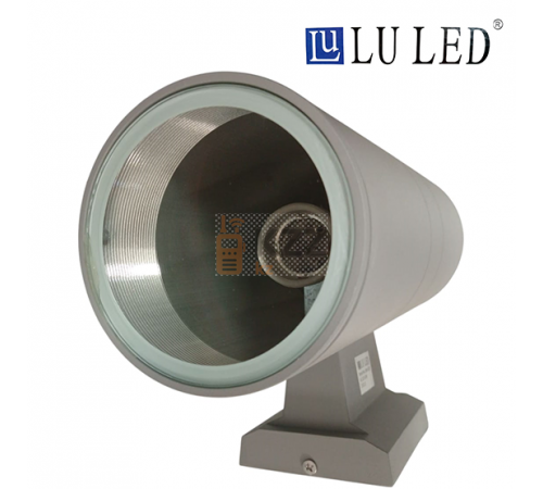 Фасадный светильник LU LED (серый) 30см с цоколем E27