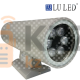 Фасадный светильник LU LED (серый) 12W 4000K 25.5 см (нейтральный белый)