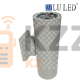 Фасадный светильник LU LED (серый) 12W 4000K 25.5 см (нейтральный белый)
