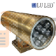 Фасадный светильник LU LED (золотистый) 24W 4000K 30 см (нейтральный белый)
