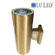 Фасадный светильник LU LED (золотистый) 24W 4000K 30 см (нейтральный белый)