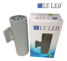 Фасадный светильник LU LED (серый) 24W 4000K 30 см (нейтральный белый)