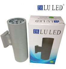 Фасадный светильник LU LED (серый) 24W 4000K 30 см (нейтральный белый)