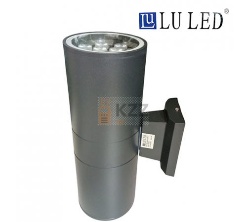 Фасадный светильник LU LED (графит) 24W 4000K 30см (нейтральный белый) 