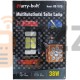 Фонарь ручной HB-2678 солнечная батарея power bank