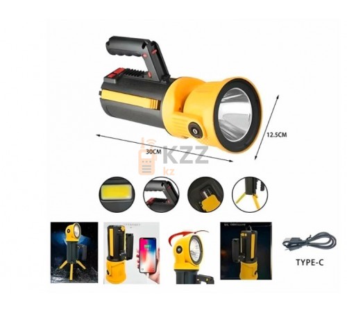 Портативный светодиодный фонарь W5165-1 USB тринога