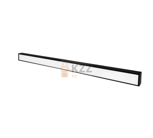 Линейный светильник подвесной черный LU LED 120см 70W