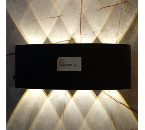 Бра LU LED 1780 4000K 8W черный