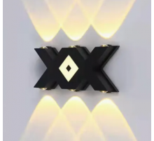 Настенный светильник черный XX 4000К 