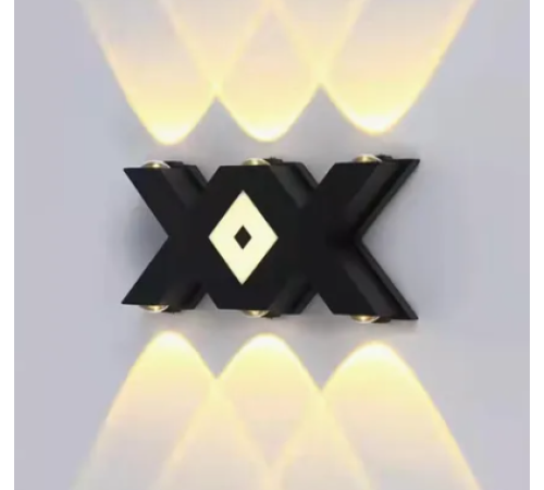 Настенный светильник черный XX 4000К 