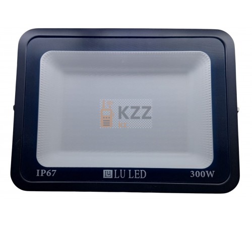 Светодиодный уличный прожектор LU LED Black 300W 6500K (холодный белый) IP67