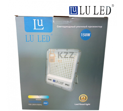 Светодиодный уличный прожектор LU LED 150W 6500K (холодный белый) IP67