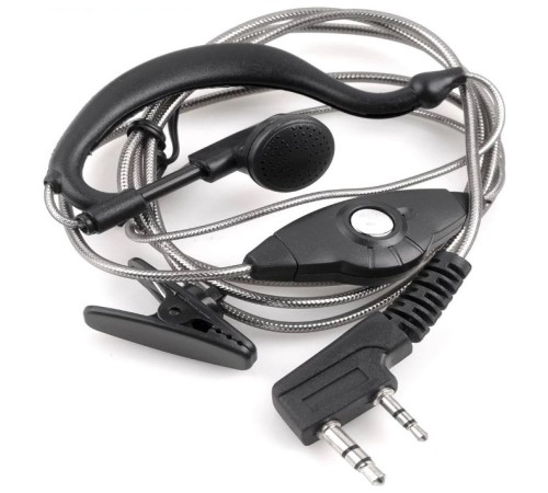K008 / Наушники (гарнитура) для рации Baofeng / Luiton / Kenwood