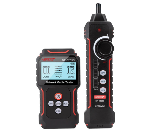 Цифровой кабельный тестер Noyafa NF-8209S