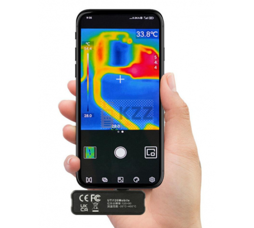 Тепловизор UNI-T UTi120 Mobile Type-C для мобильного телефона Тепловизор UNI-T UTi120 Mobile Type-C для мобильного телефона