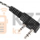 K035 Наушники (гарнитура) для рации Baofeng / Kenwood / TYT