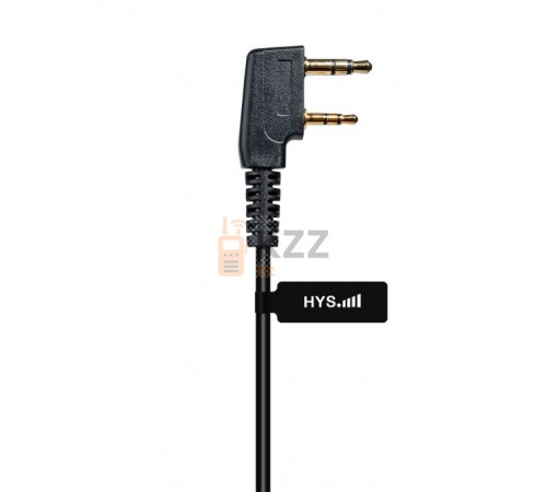 K004 Red / Наушники (гарнитура) для рации Baofeng, Kenwood