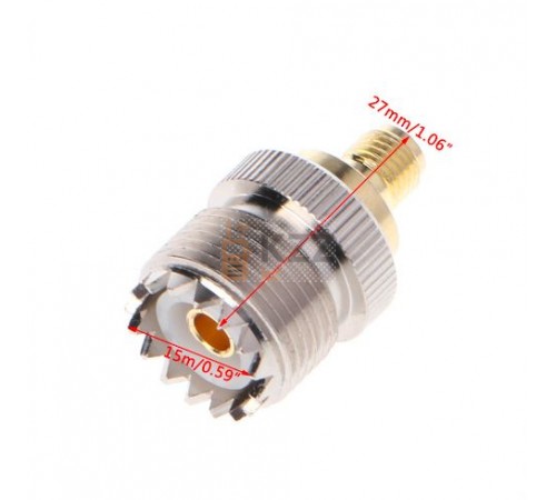 Коннектор-переходник SMA-M/UHF-F PL259