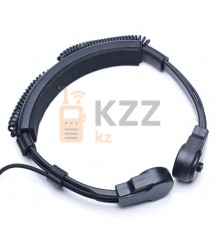 K037 / Гарнитура с микрофоном гортанным 9700 для рации Baofeng