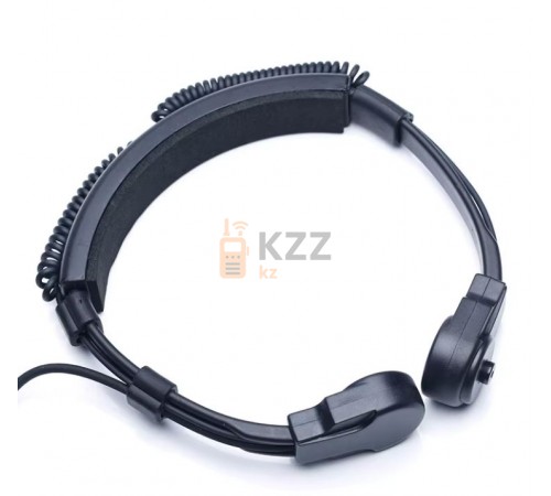 K037 / Гарнитура с микрофоном гортанным 9700 для рации Baofeng