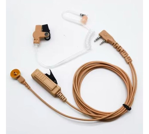 K006 Pro / Гарнитура скрытого ношения для рации Kenwood, Baofeng