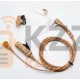 K006 Pro / Гарнитура скрытого ношения для рации Kenwood, Baofeng