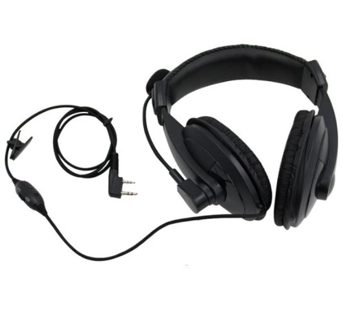 K022 / Стерео гарнитура для раций Baofeng / Anytone / Kenwood