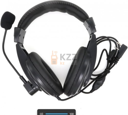 K022 / Стерео гарнитура для раций Baofeng / Anytone / Kenwood K022 / Стерео гарнитура для раций Baofeng / Anytone / Kenwood