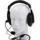 K022 / Стерео гарнитура для раций Baofeng / Anytone / Kenwood