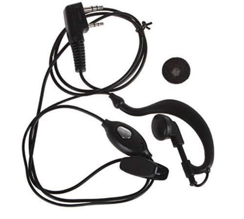 K001 / Наушники (гарнитура) для рации Baofeng / Anytone / Kenwood