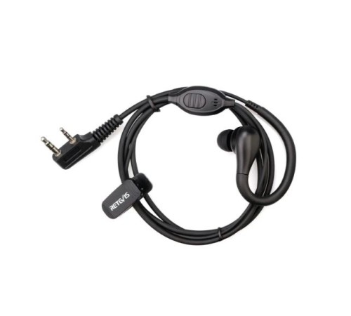 K036 Retevis EEK007 - наушники для рации Baofeng, Kenwood