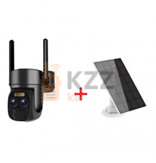IP WIFI камера IPSmart PTZ 10X солнечная батарея