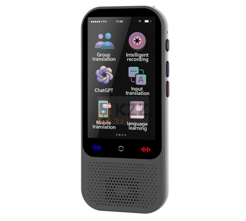Портативный аудио переводчик S80 Pro с поддержкой казахского языка Портативный аудио переводчик S80 Pro с поддержкой казахского языка