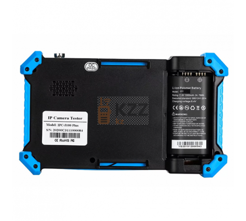 Тестер IP-камер IPC 5100Plus 4K H265 H264 8 Мп AHD/TVI / CVI CVBS CCTV с портом POE Тестер IP-камер IPC 5100Plus 4K H265 H264 8 Мп AHD/TVI / CVI CVBS CCTV с портом POE