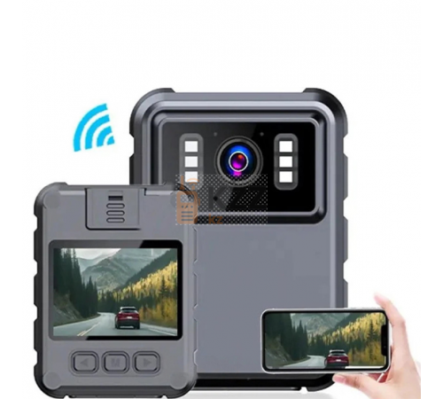 Нагрудная камера 4K H24 Wifi