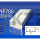 Теневой потолочный профиль YF705 20×10 мм